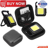 MH Keychain Light Storage Bag Square Headphone Organizer Multi-purpose Data Cable Storage Container 