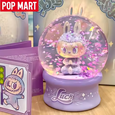 Original Pop Mart The Monsters Labubu V3 Big Into Energy Series Crystal Ball Blind Box Mystery Box O
