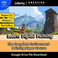 Video Course-The Complete Environment Painting Super Course | Learn Digital Painting Course