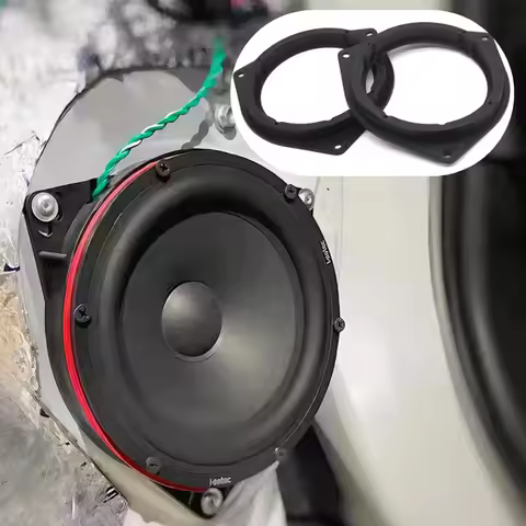 2Pcs Car Speaker Spacer Ring For BYD Tang/Qin/F3/G3/L3/G5/S6/S7/Surui Toyota Corolla RAV4 Vios Corol