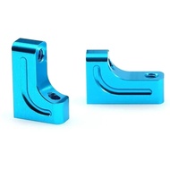 2Pcs Metal Servo Mount Servo Fixed Bracket Stand For Tamiya TT02 XV01 TB03 TT-02 XV-01 TB-03 1/10 RC