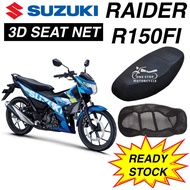 SUZUKI RAIDER R150i SEAT COVER NET 3D MOTORCYCLE(JARING SEAT KUSIN) GOOD QUALITY LOCAL SELLER