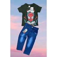 Set Baju dan Seluar Jeans untuk Kanak-Kanak Lelaki