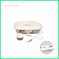 ◎ 2023 RIBBON PACKS NEW BUNDLE PROMO SET FOOD KEEPER/SALAD BOWL/FOOD STORAGE BY SUNNYWARE