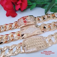 BESTSELLER Jumbo Perhiasan Tembaga Lapis Emas RJ6