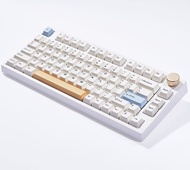 Keydous NJ80 Wireless Three Mode RGB Knob Hot Swappable Mechanical Keyboard