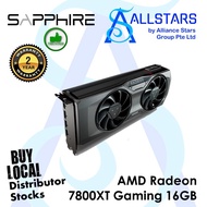 Sapphire AMD Radeon 7800XT Gaming 16GB GDDR6 PCI-Express Gaming Graphics Card (21330-01-20G) (Warran