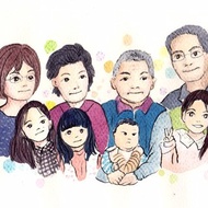 金臨客製【全手繪母親節卡片 Happy Mothers' Day】