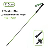MAP BROTHER M3031 อลูมิเนียมน้ำหนักเบา Trekking Pole สี่ส่วนพับ Quick Lock Hiking Pole Cross-Country