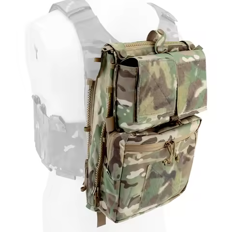 Advanced Tactical Panel Backpack Plate Carrier Pouch Bag Hunting Airsoft Vest Accessories for LV-119
