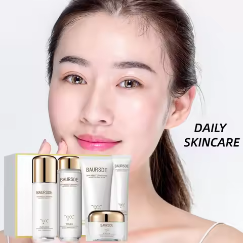 Bosein Retinol Skincare Five-Piece Set, Including Cleansing Balm, Essence Water, Eye Cream, Essence 