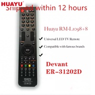 Devant ER-31202D 40CB520 32DL543 HUAYU RM-L1098+8 For PANSONIC SAMSUNG HTACHI SHARP Universal LCD TV Remote Controls devant remote control smart tv