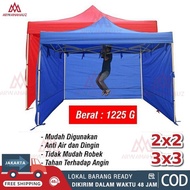 JUAL CODDINDING TENDA LIPAT POLOS 6 METER 9 METER BUAT TENDA 2X2 3X3 CAFE / KERUCUT