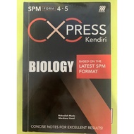 Biology XPress SPM form4&5 Sasbadi note second hand