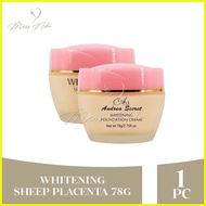 ✿ ⚽︎ ▪ Andrea Secret Sheep Placenta Whitening Foundation Cream 70g beauty cream make up cream