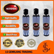 LS GEMILANG AUTOSOL Metal Polish Liquid 150ML STAINLESS STEEL ALUMINUM COPPER BRASS CHROME POLISH