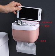 Tempat Tisu Gulung Roll Gantung Kamar Mandi Minimalis Warna Pink