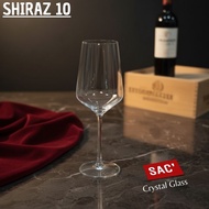 SHIRAZ 10 Gelas Wine Kaca Wine Globet Wine Glass Gelas Anggur Crystal Glass Gelas Kristal Red Glass 