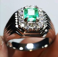 Batu Permata Natural Emerald Beryl Zambrud Colombia Ce Minor