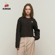 [KIRSH] ARCH CHERRY CABLE KNIT | 24 AW