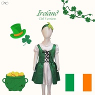 Irlandia Costume for Girls and Adults | Ireland Traditional Costume for Girl and Adult | Irlandia Tr