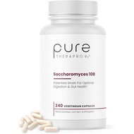 Pure Therapro Rx Saccharomyces 10B - Saccharomyces Boulardii, 10 Billion CFU Per Serving, Patented S