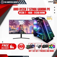 [PLUG & PLAY] BRANDNEW RYZEN 7 5700G CYBORG GAMING PC