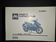 Yamaha Parts Catalogue Original Print