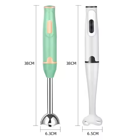 Handheld Electric Food Mixer 3-in-1 Stainless Steel Whisk Blender Chopper For Eggs Vegetables Kitche