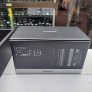 VOIGTLANDER ULTRON 75MM F1.9 SC BLACK   NOKTON 50MM F1  NOKTON 28MM F1.5 II