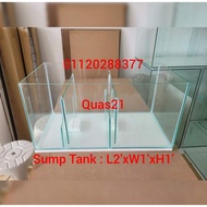 Sump Tank (Filter) L2'xW1'xH1' For Aquarium (NGuu)