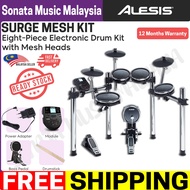 Alesis Surge Mesh Kit Digital Drum Eight-Piece Electronic Drum Kit with Mesh Heads (A) / Electronic Drum Kit / Drum Set