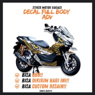 HONDA ADV 160 ADV 150 FULL BODY CUSTOM STICKER DECAL