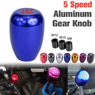 Racing 5 Speed Aluminum Car Gear Shift Knob Manual Automatic Gear Shift Knob
