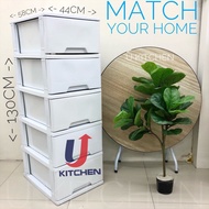Twins Dolphin Premium 5 Tier Plastic Drawer / Laci Baju / Rak Baju 232/5