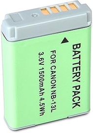 1 pack NB-13L Replacement Camera Battery 3.6V 1500mAh Set for Canon G7X G9X G7X Mark II SX620 HS SX7
