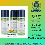 Schmincke Acrylic Gloss varnish AEROSPRAY 50580 Neutral varnish AEROSPRAY 50582 Matt varnish 50584 M