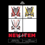 Yamaha LC V2/3/4/5 LC135 Exciter Ben 10 (63) GRED AAA Sticker body Stripe