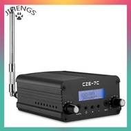JIHENGS 1W/7W STEREO AUDIO FM Transmitter MINI Radio Broadcast PLL Station 76MHz-108MHz