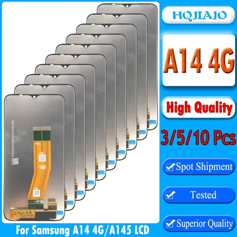 3/5/10PCS High Quality For Samsung A14 LCD Display Touch Screen Digitizer For Samsung A14 4G A145F A