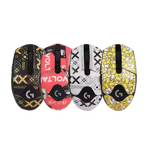 Mouse Grip Tape Skate Sticker Non Slip Suck Sweat Mouse Anti-Slip Sticker For G304 G102 All-inclusiv