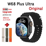 W68 Plus Ultra Smart Watch Men IWO W68+ Series 8 Waterproof Smartwatch Bluetooth Call NFC GPS Track Fitness Tracker Women 2023