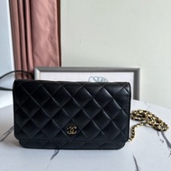 Chanel woc 荔枝牛皮金釦