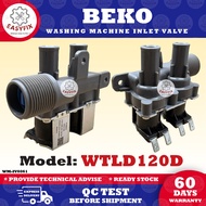 WTLD120D BEKO WASHING MACHINE WATER INLET VALVE (COIL MASUK AIR) WTLD-120D WTLD120 WTLD-120 WTLD 120