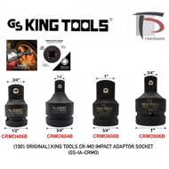 [100% ORIGINAL] KING TOOLS CR-MO IMPACT ADAPTOR SOCKET (GS-IA-CRMO)