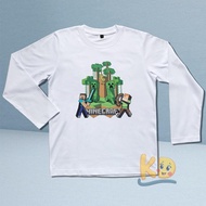 Minecraft Long Sleeve Children's T-shirt - Minecraft Children's Longsleeve