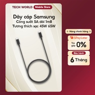 Samsung 5A 1M8 fast charging cable for 45W 65W charging - Genuine product