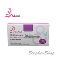 Maxi Early Result Pregnancy Test Strips *6 Days Soon 10miu/ml (10 counts) K40