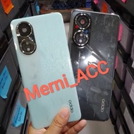 Backdor Back Cover For Oppo A58 / 4G Back Cessing back Cover + Camera glass Reng