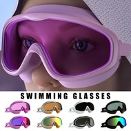 Professional Swimming Goggles With Goggle Case Waterproof Silicone Swim Glasses Adjustable Men Women Pool Eyewear Pool Glasses Goggles